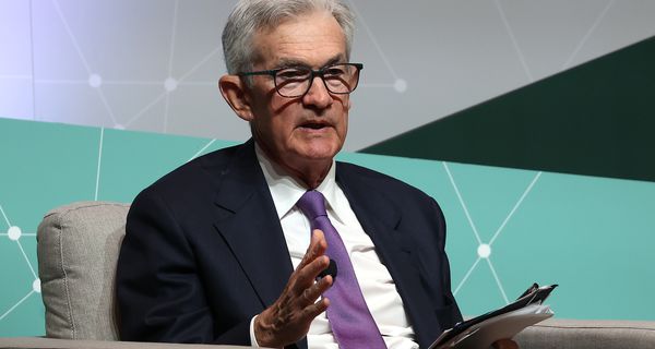  Federal Reserve Bank Chair Jerome Powell speaks during the Stanford Business, Government and Society Forum at Stanford University on April 03, 2024